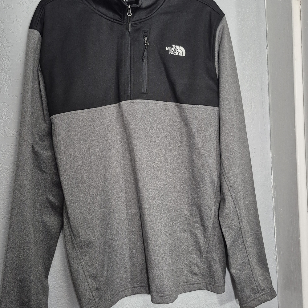 The North Face Black and Gray Pullover